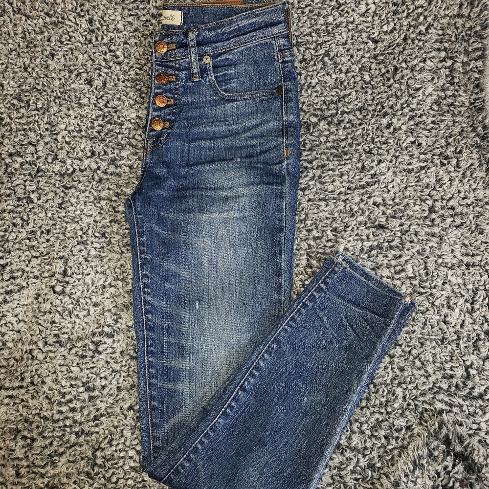 Madewell 9" High Riser Skinny Skinny Jean's